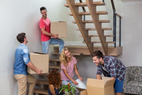 Illustration of accessible moving services in Edgware