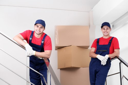 Man and van service helping with a local move in Edgware