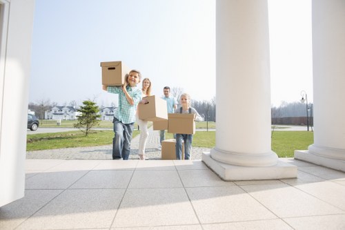 Local commercial moving team handling office relocation in Edgware
