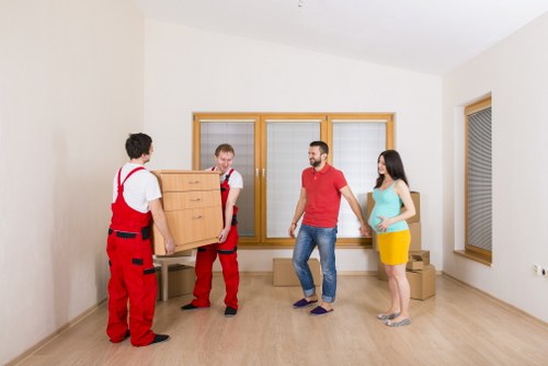 Local removal van service for household and office moves in Edgware