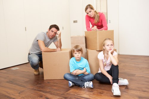 Home removal service supporting a family move in Edgware