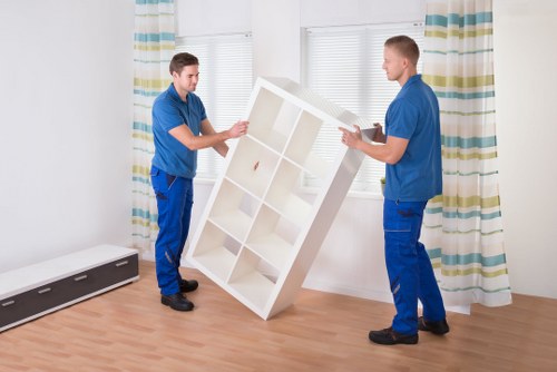 Specialist equipment used for safe piano removals in Edgware