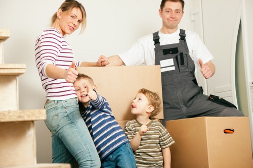 Furniture removal for flats and apartment blocks in Edgware